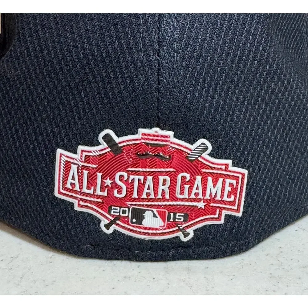 New Era 59 Fifty Hat New York Yankees All Star Game 2015 Cap Size 7.5 Gray Blue